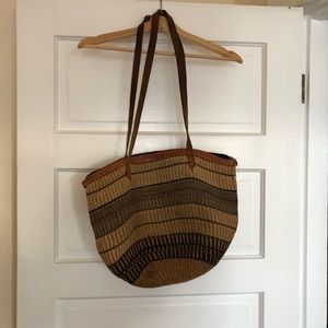 *SOLD*Vintage Jute Market Bag.